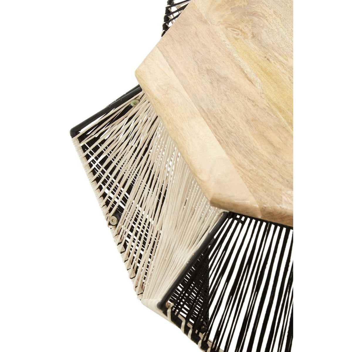 Fusion Black And Silver Coffee Table.