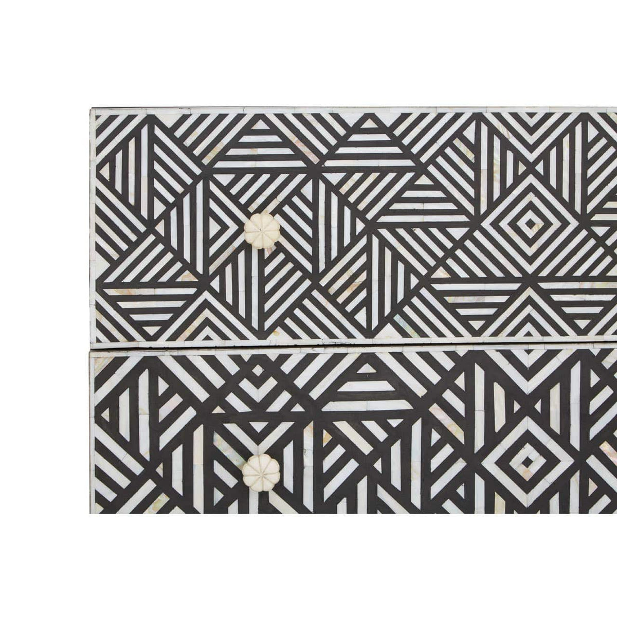 Noosa & Co. Living Fusion Bone Monochrome Chest of drawers House of Isabella UK