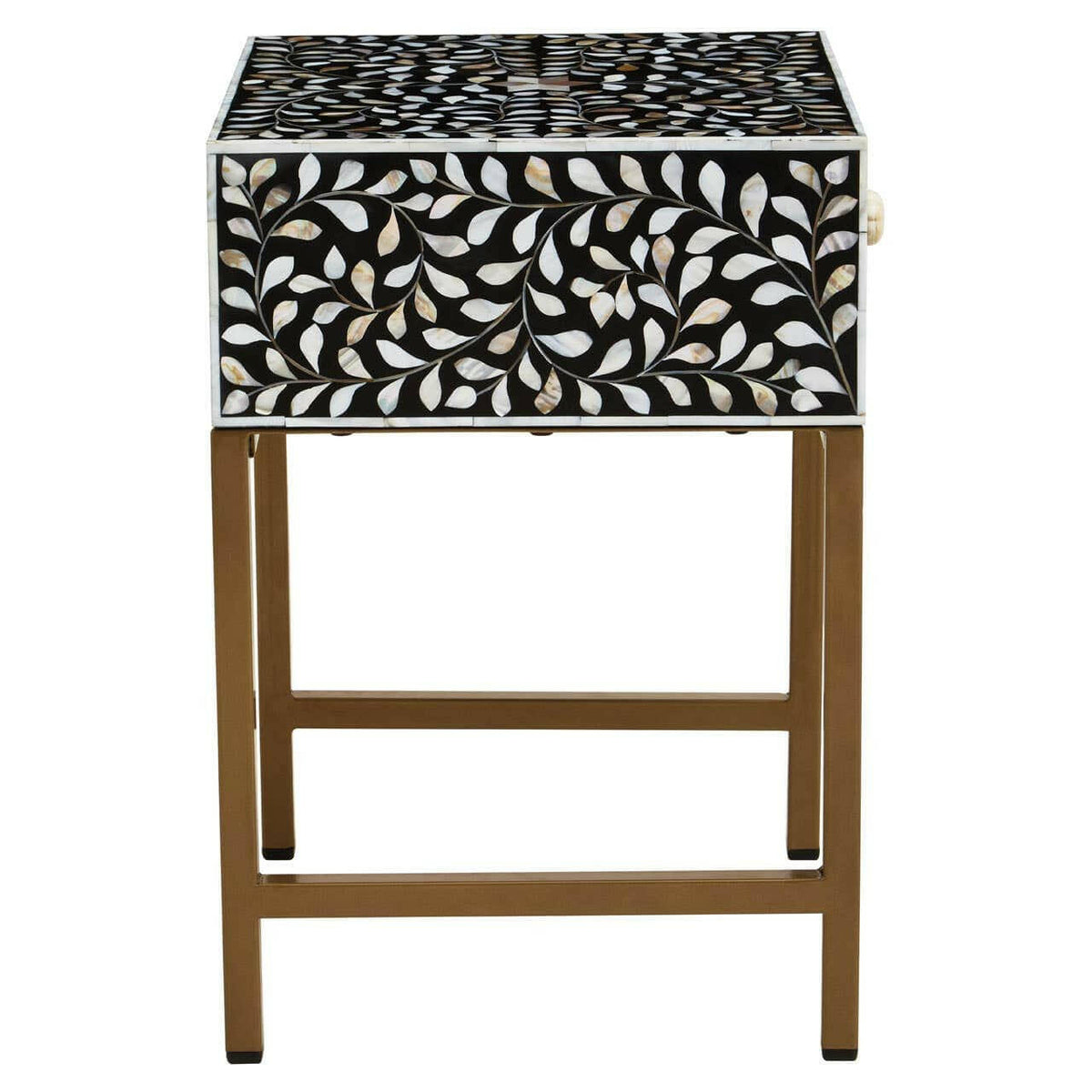 Fusion One Drawer Side Table.