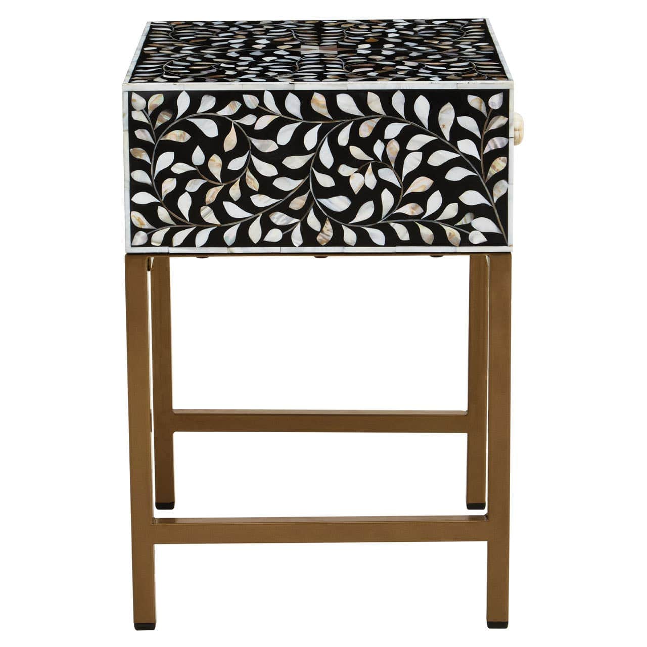 Noosa & Co. Living Fusion One Drawer Side Table House of Isabella UK