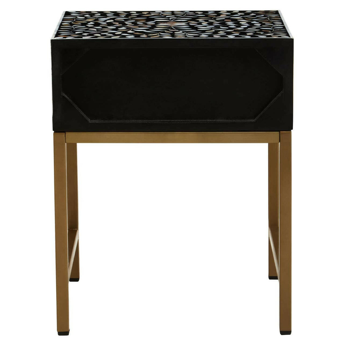 Fusion One Drawer Side Table.
