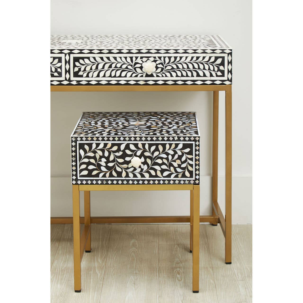 Noosa & Co. Living Fusion One Drawer Side Table House of Isabella UK