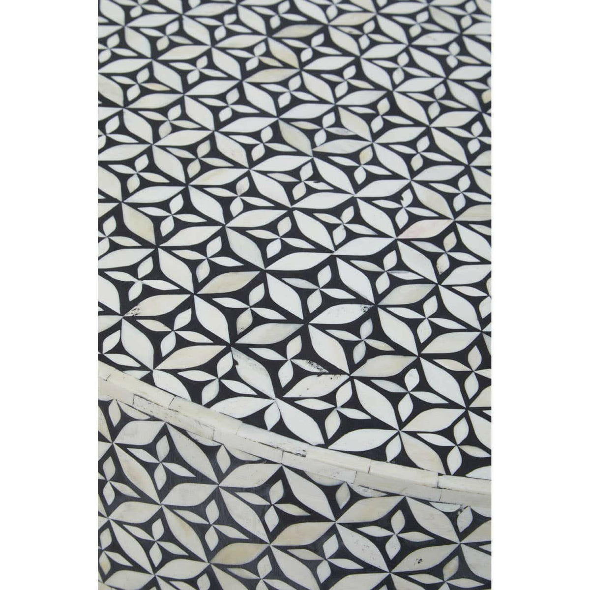 Fusion Round Coffee Table With Gold Base.