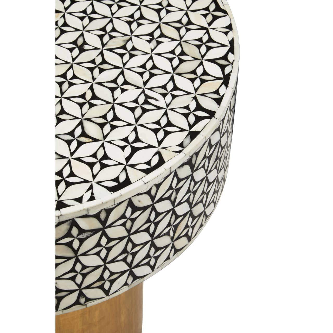 Noosa & Co. Living Fusion Round Side Table House of Isabella UK