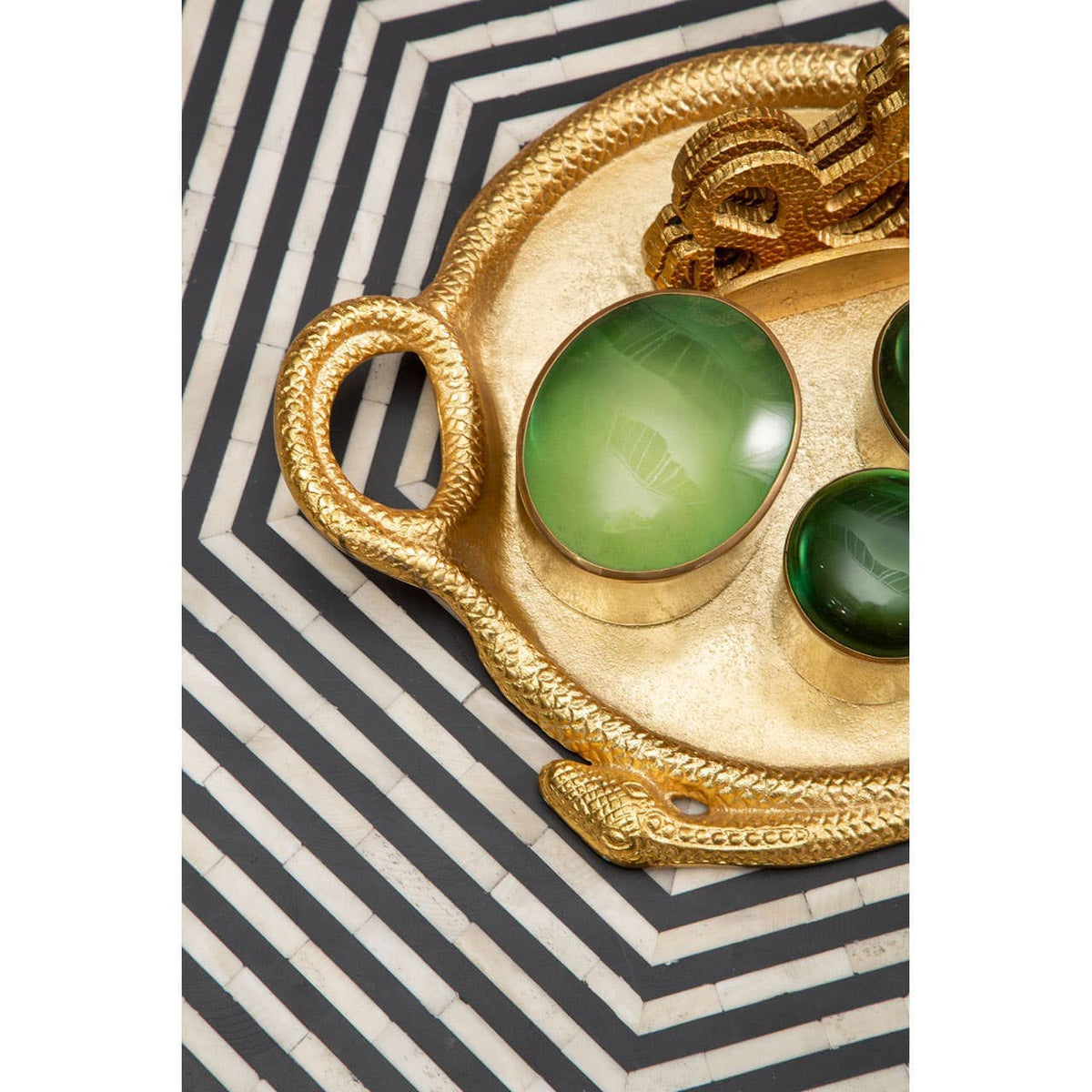 Noosa & Co. Living Fusion Striped Coffee Table House of Isabella UK