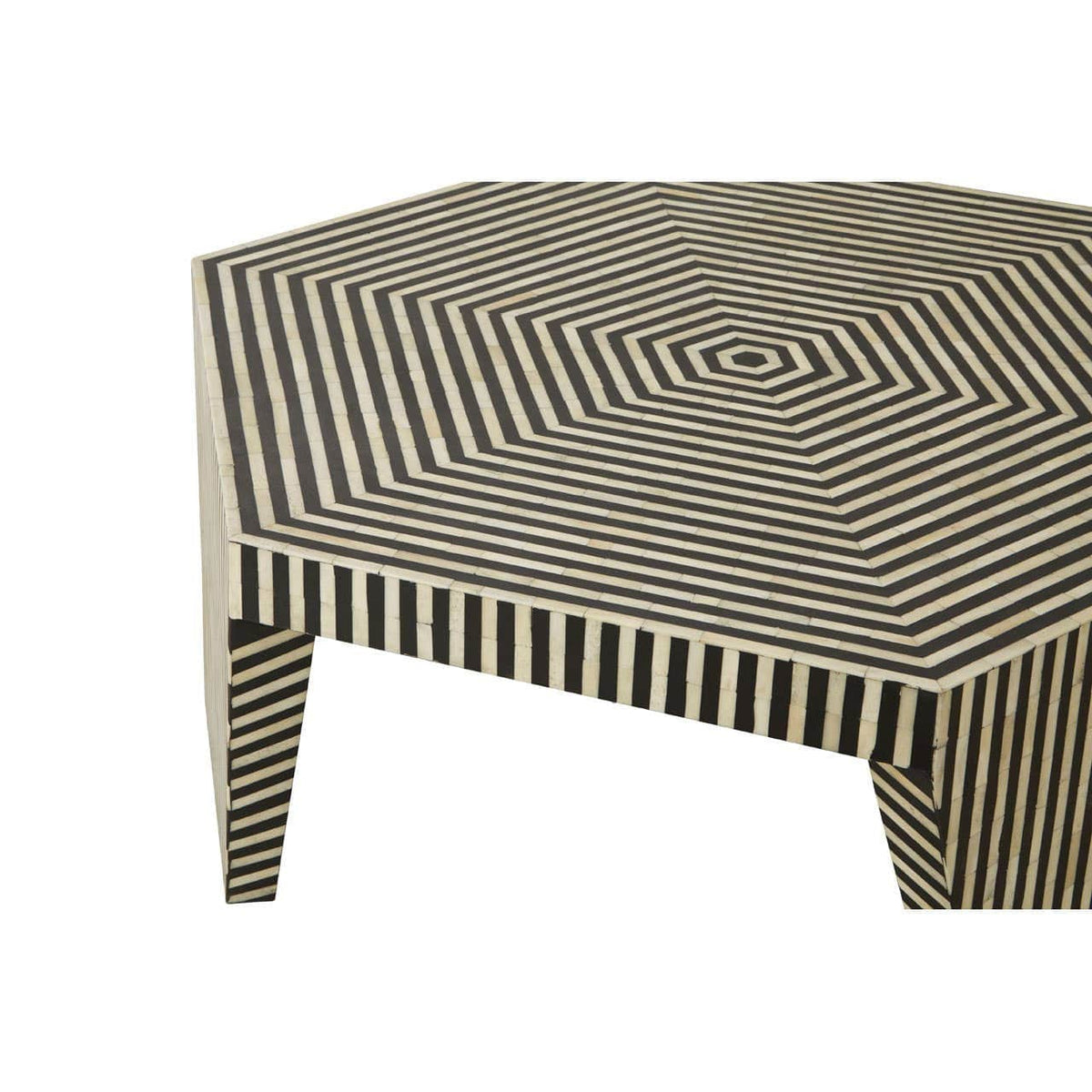 Noosa & Co. Living Fusion Striped Coffee Table House of Isabella UK