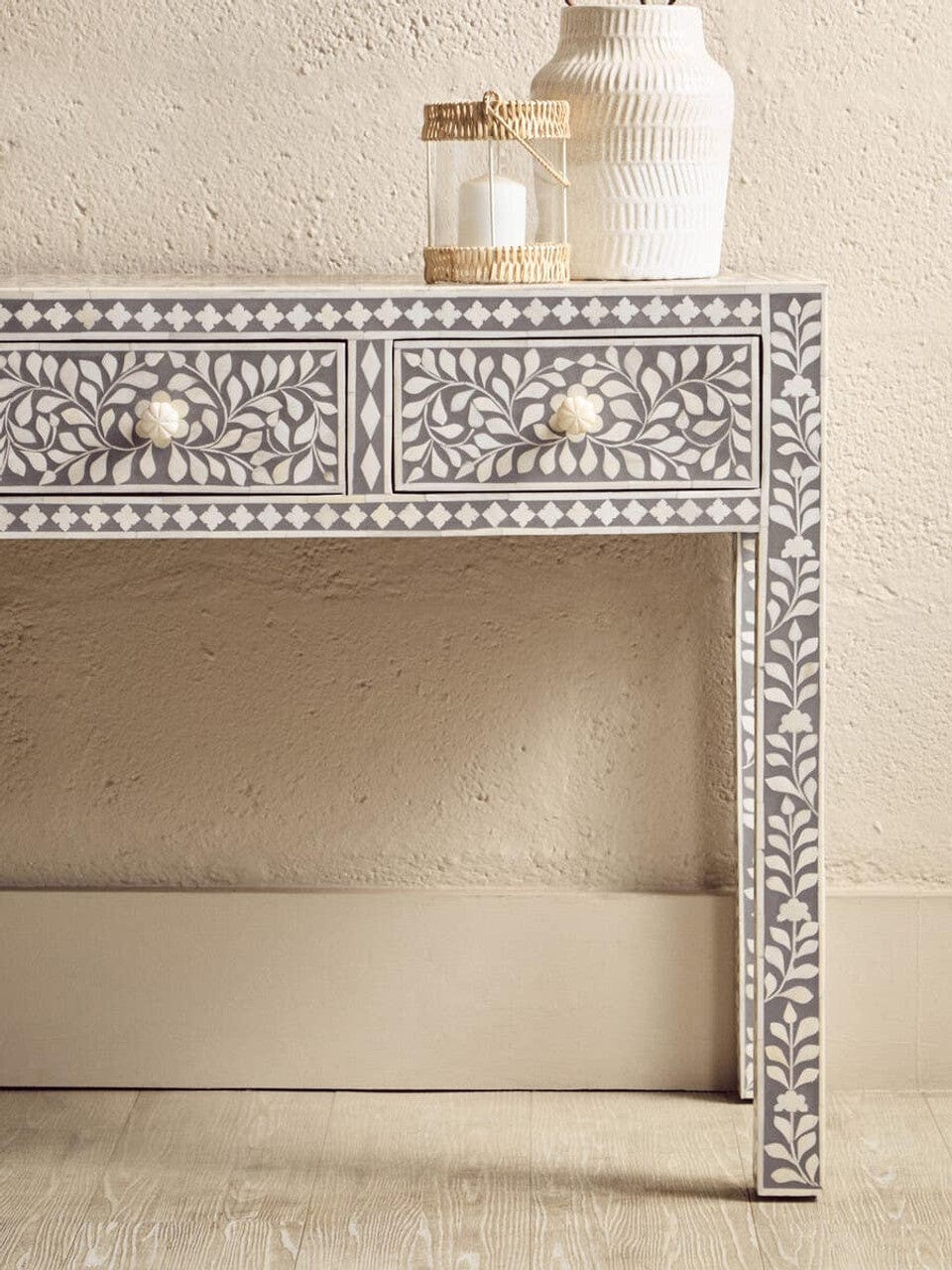 Noosa & Co. Living Fusion Three Drawer Desk House of Isabella UK