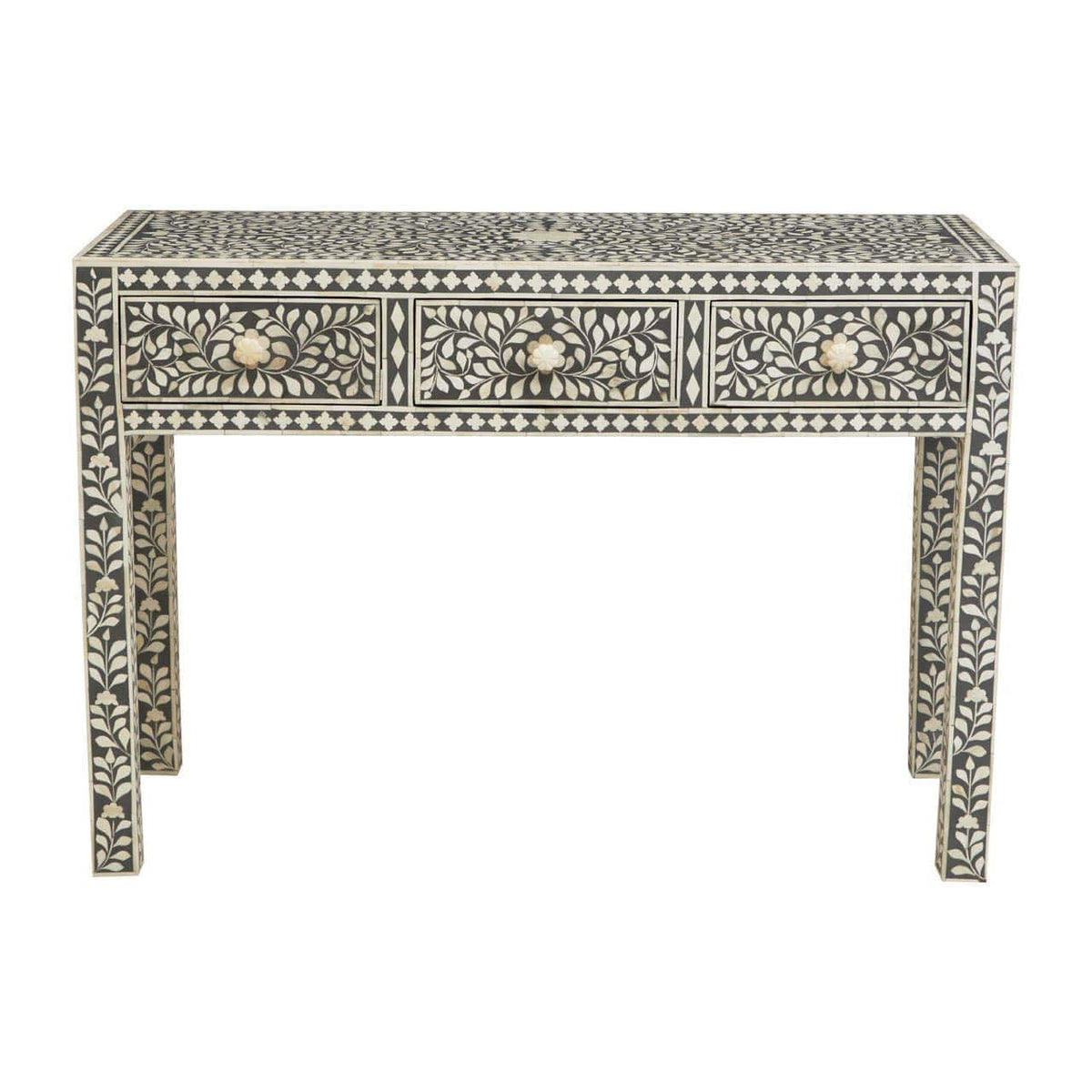 Noosa & Co. Living Fusion Three Drawer Desk House of Isabella UK