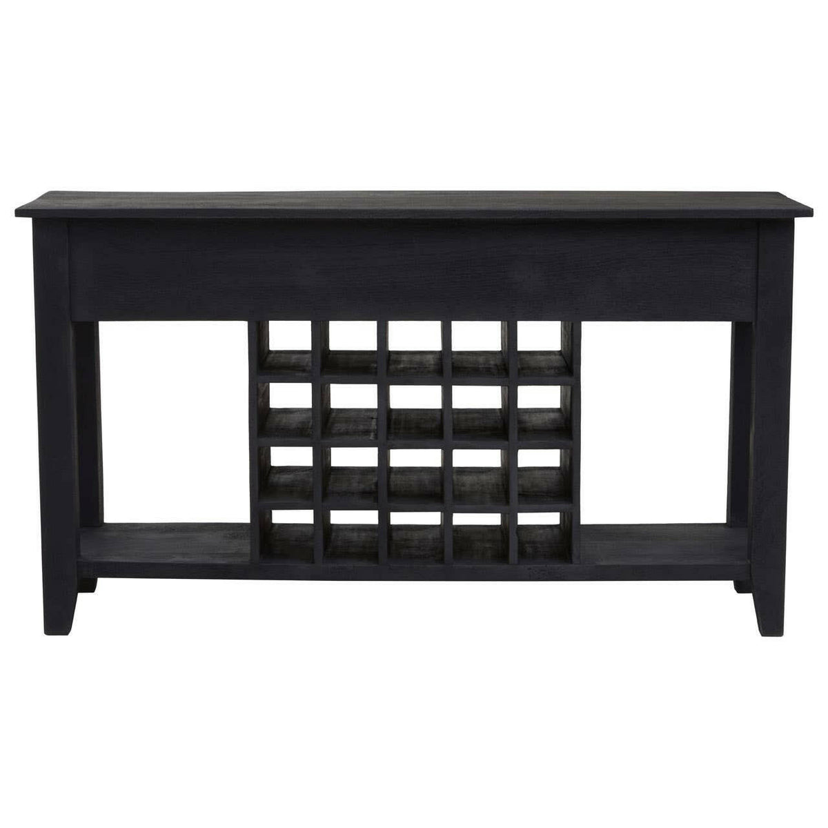 Fusion Wine Bottle Storage Console Table.