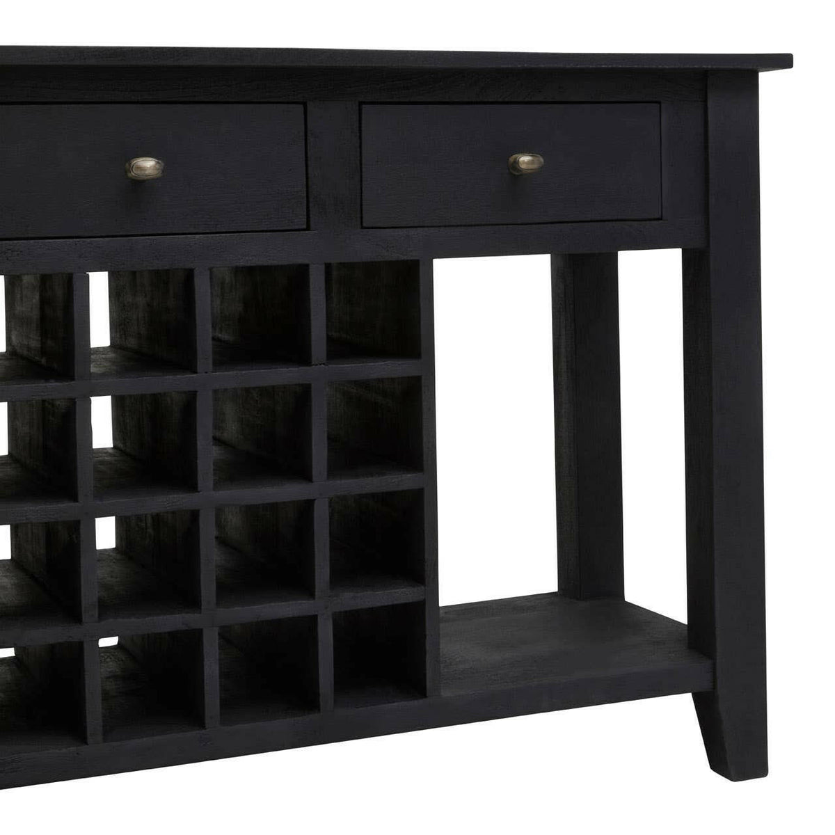 Fusion Wine Bottle Storage Console Table.