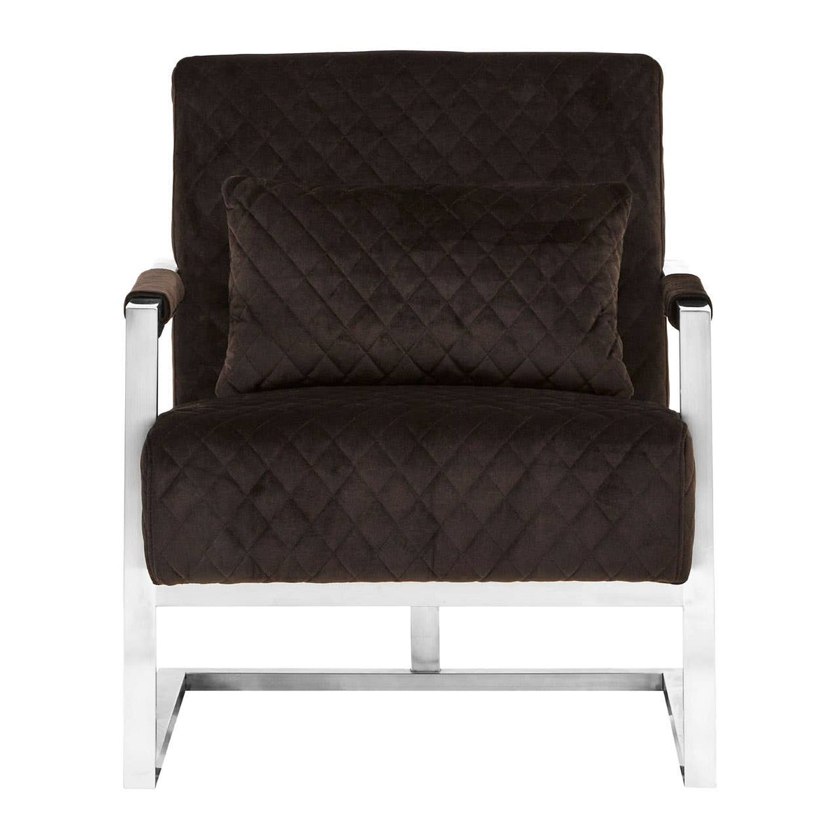 Gatsby Black Fabric Armchair.
