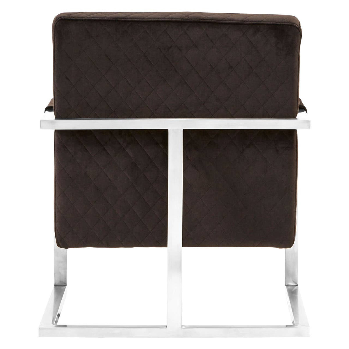 Gatsby Black Fabric Armchair.