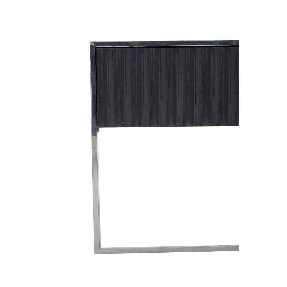 Noosa & Co. Living Genoa Grey Gloss Finish Console Table House of Isabella UK