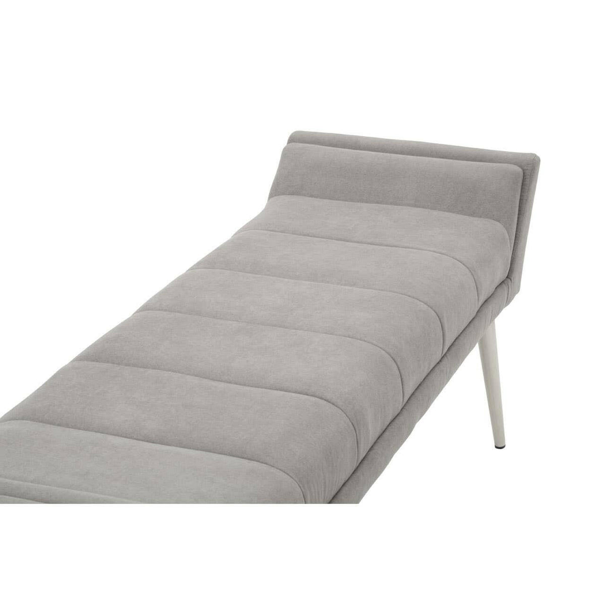 Gilden Grey Bench With Angular Base.