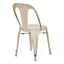 Grange Champagne Finish Metal Chair.