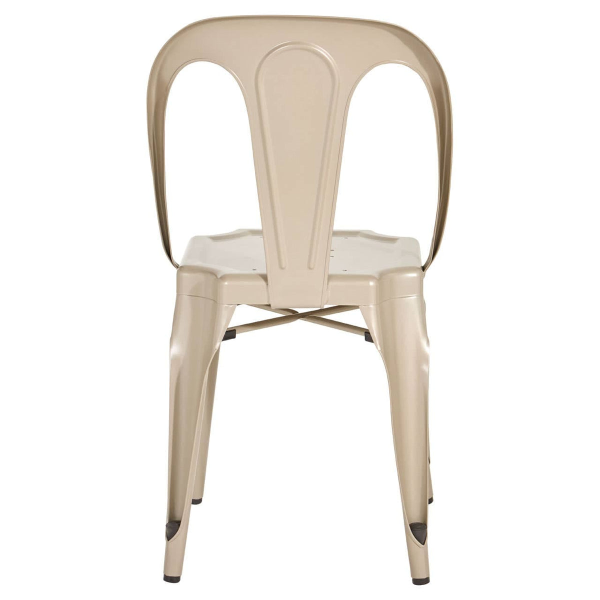 Grange Champagne Finish Metal Chair.