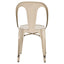 Grange Champagne Finish Metal Chair.