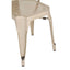 Grange Champagne Finish Metal Chair.