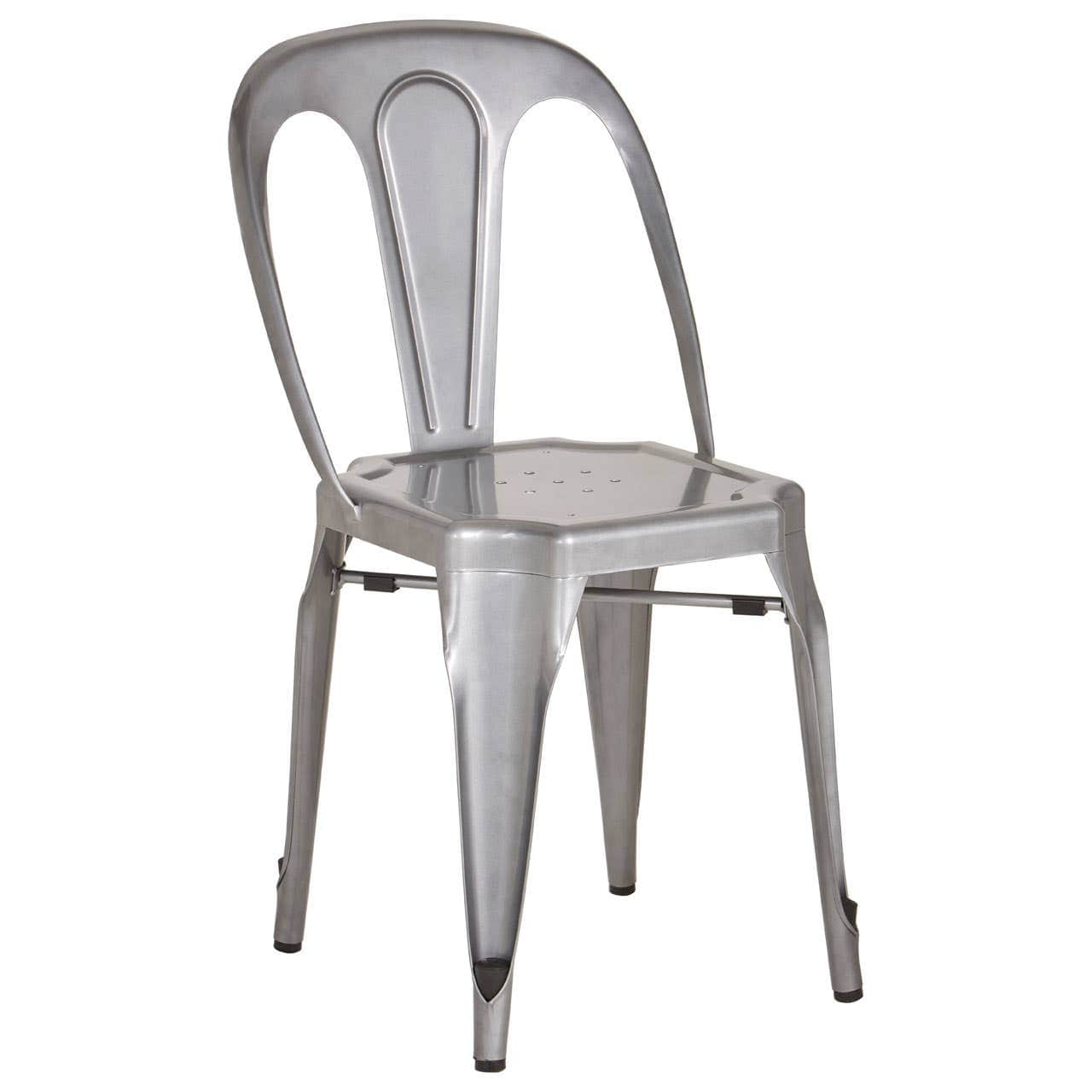 Noosa & Co. Living Grange Grey Metal Chair House of Isabella UK