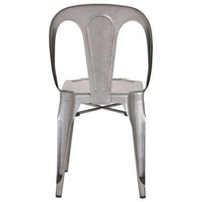 Noosa & Co. Living Grange Grey Metal Chair House of Isabella UK