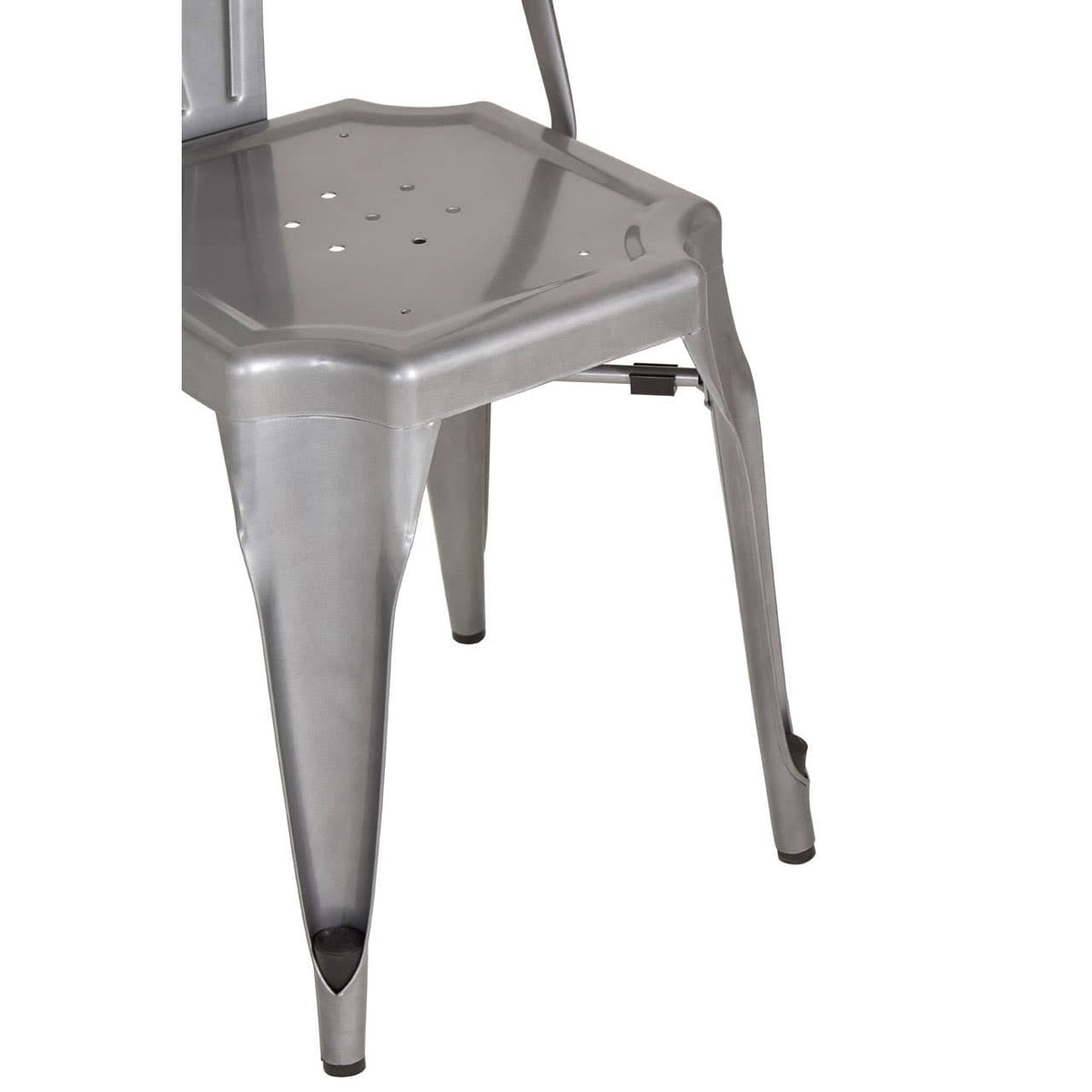 Grange Grey Metal Chair.