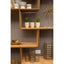 Noosa & Co. Living Grenoble Brushed Brass Multi Tier Shelving Unit House of Isabella UK