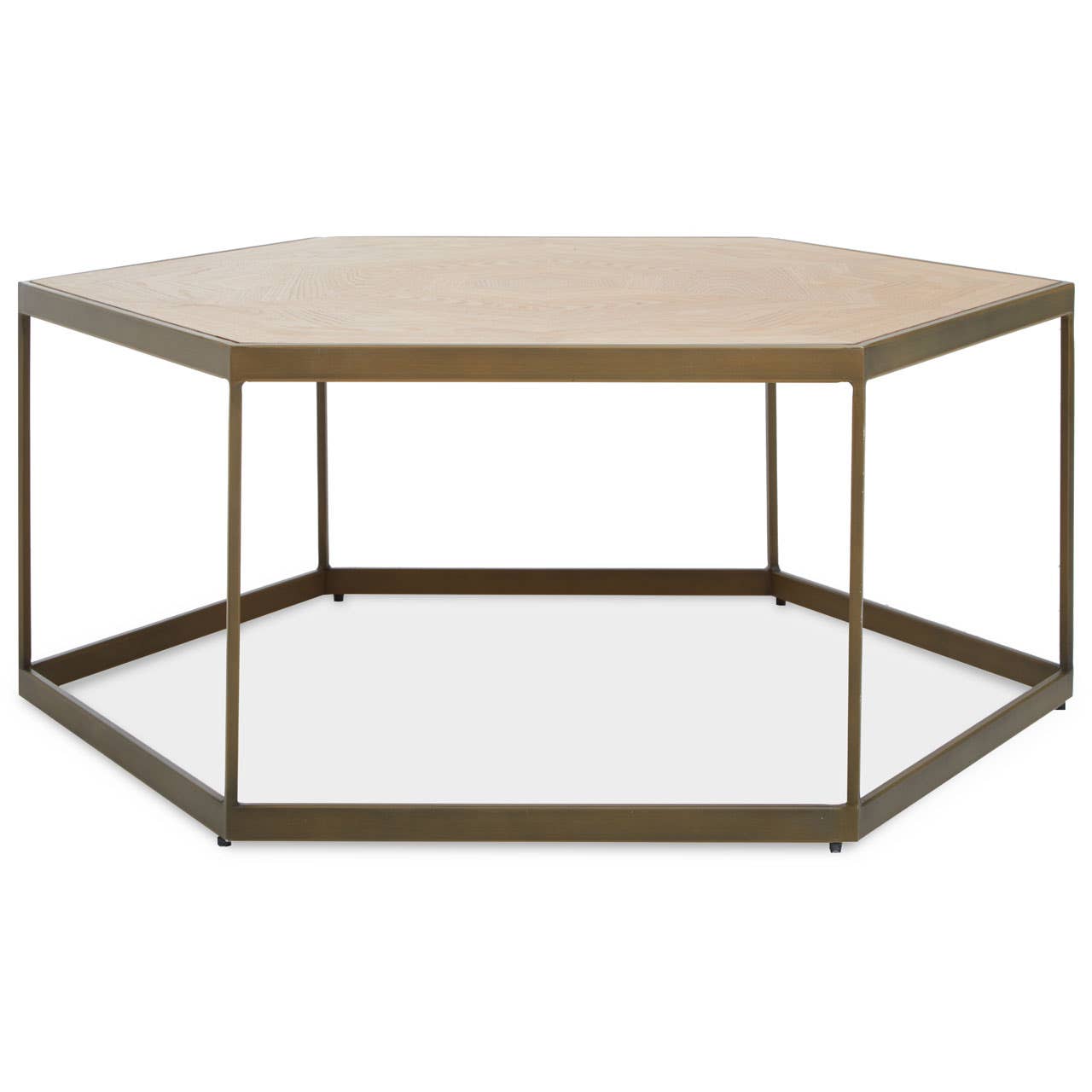 Noosa & Co. Living Grenoble Hexagonal End Table House of Isabella UK