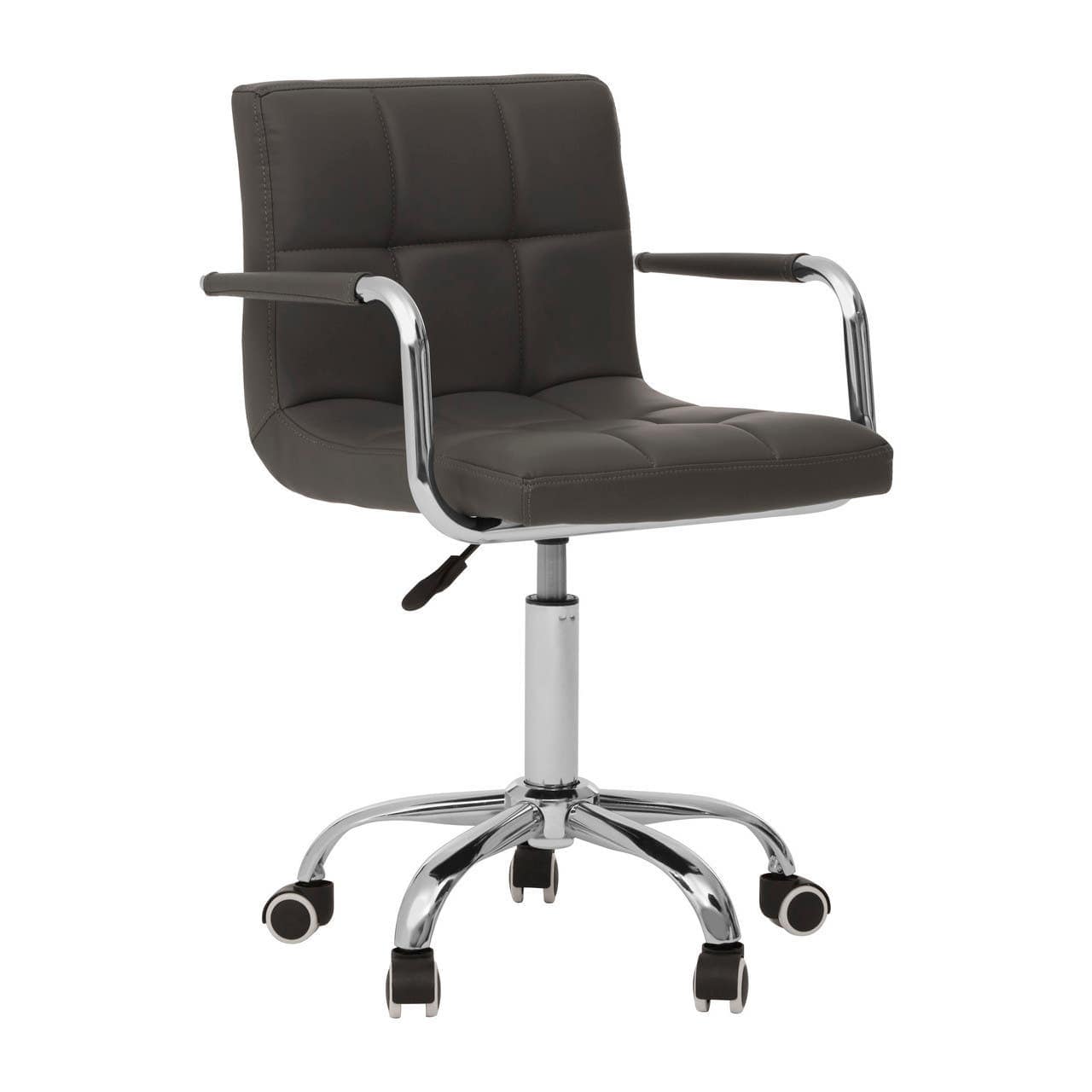 Noosa & Co. Living Grey Home Office Chair With Swivel Base House of Isabella UK