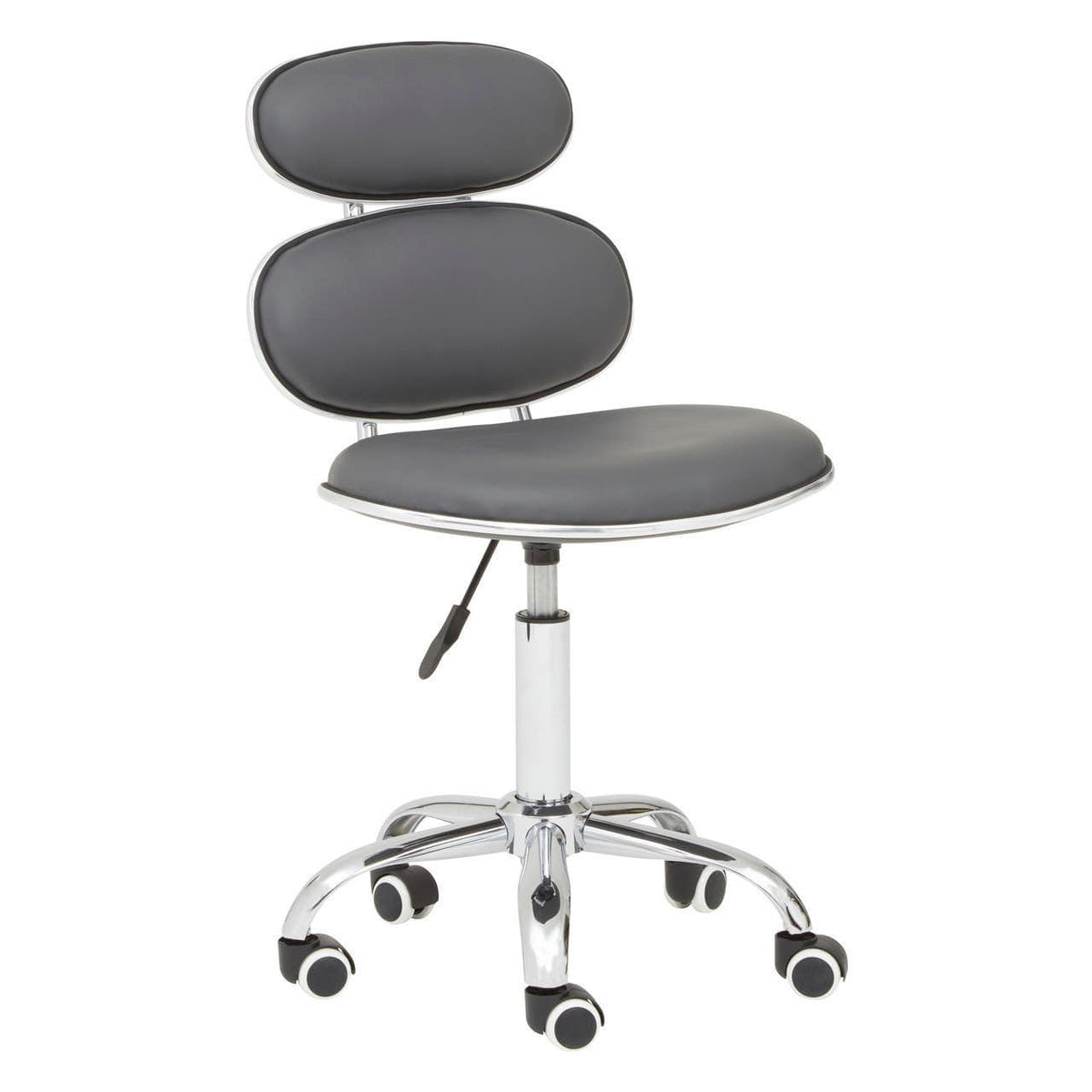 Grey Pu Home Office Chair.