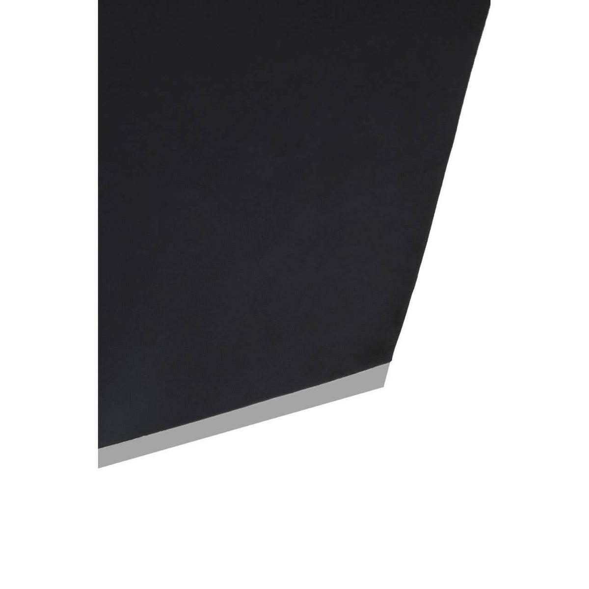 Hagen Black And Silver Square Stool.