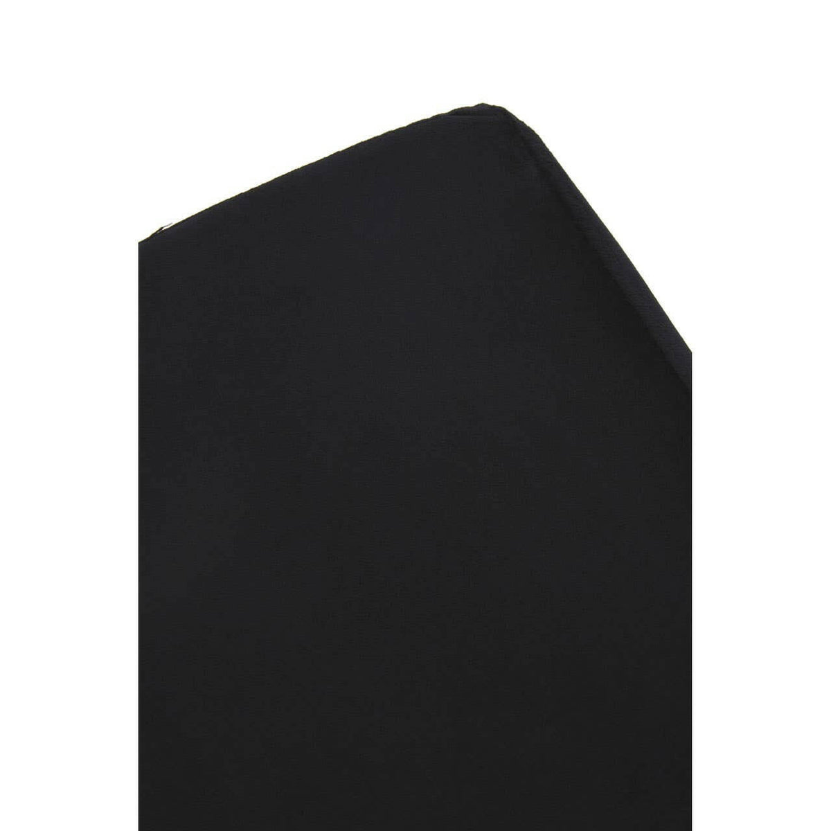 Hagen Black And Silver Square Stool.