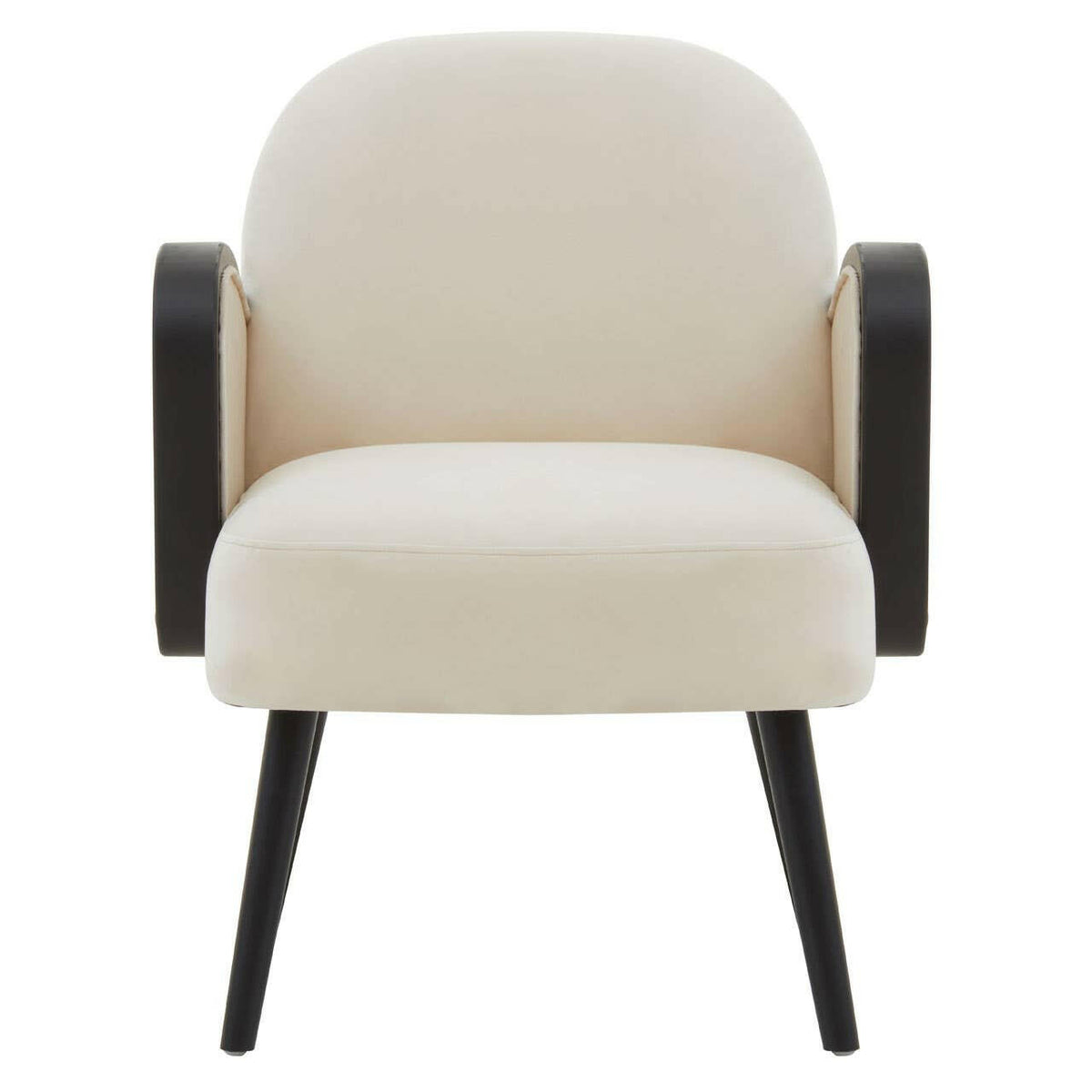 Hala Natural Velvet Armchair.