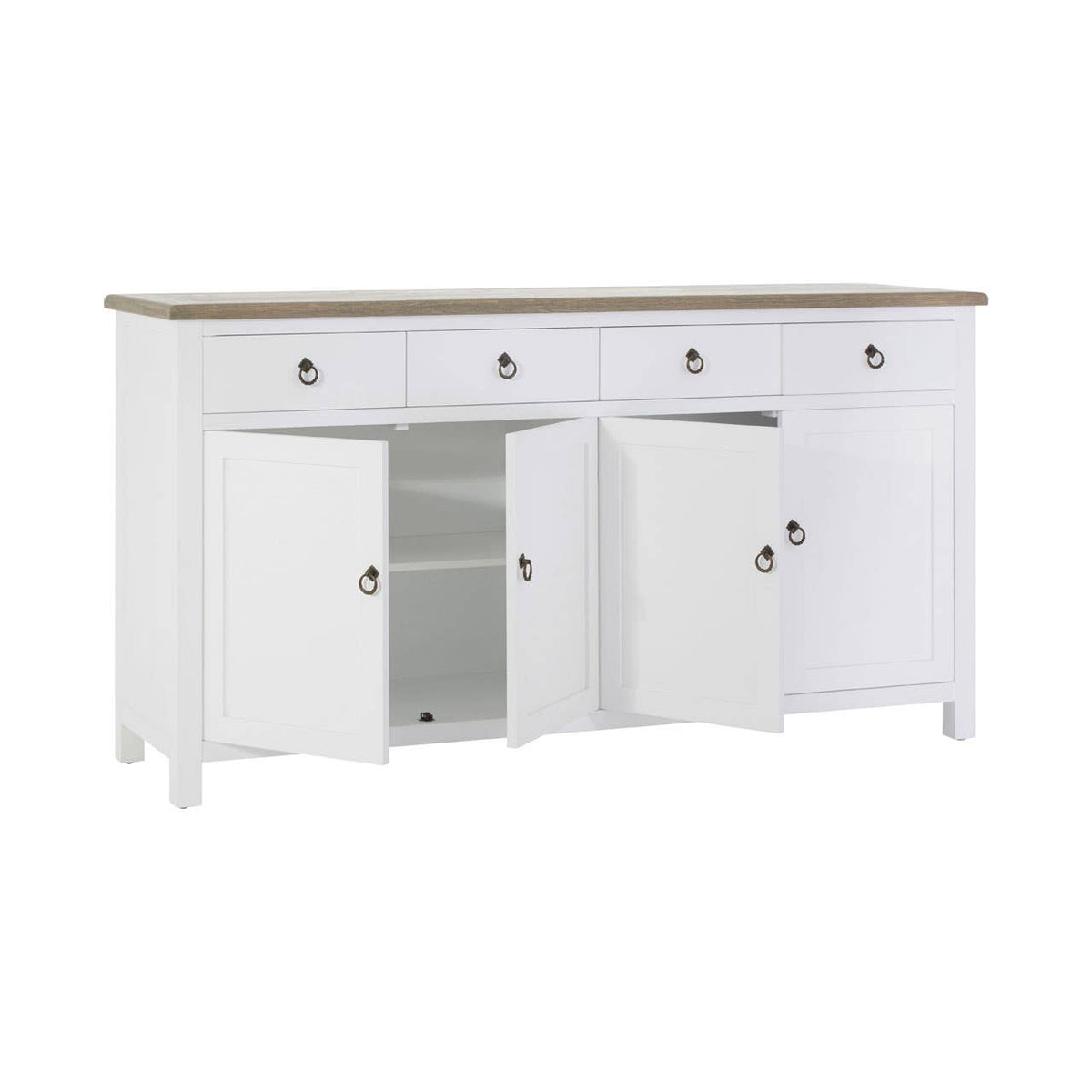 Hampstead Four Door Sideboard.