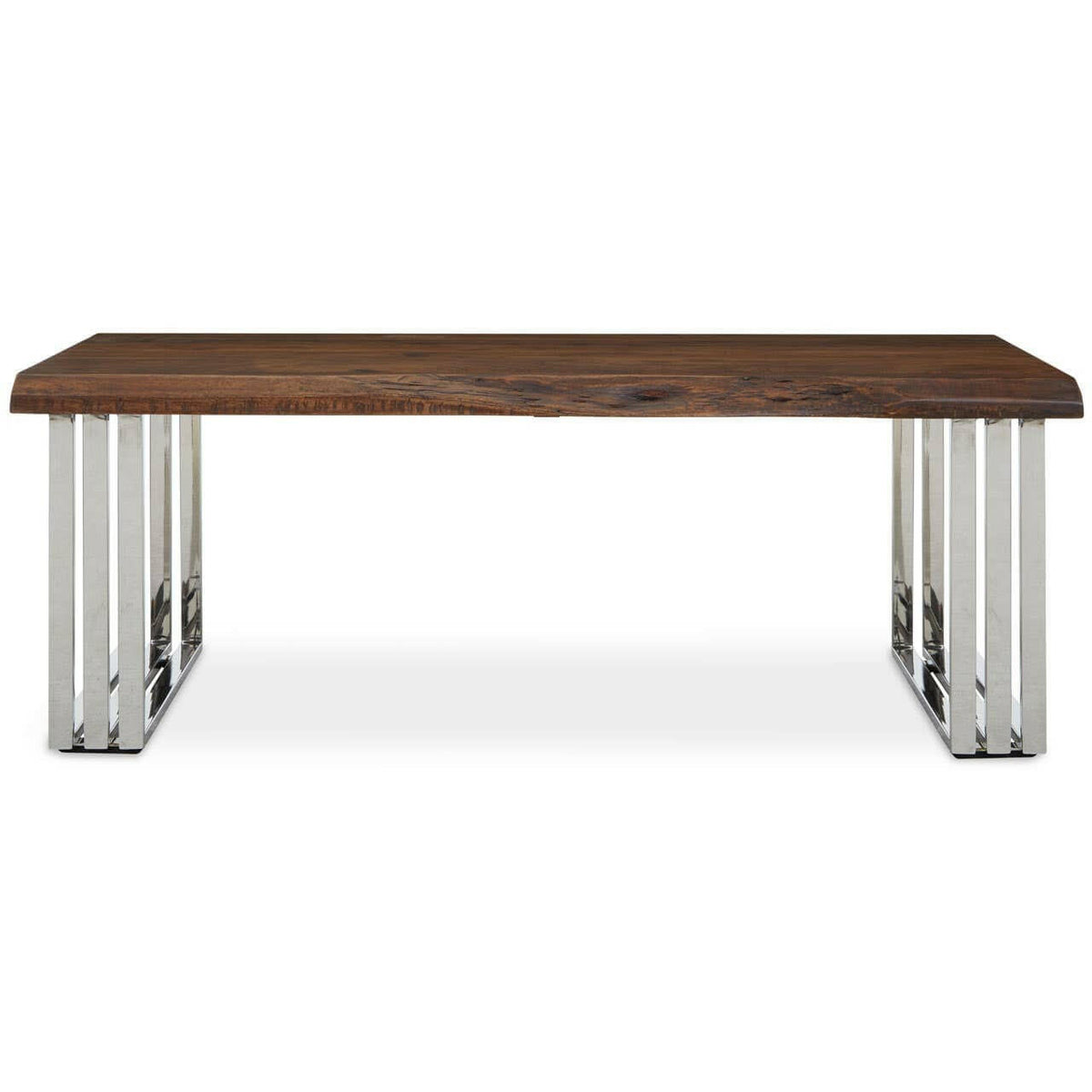 Hampstead Natural And Silver Coffee Table.
