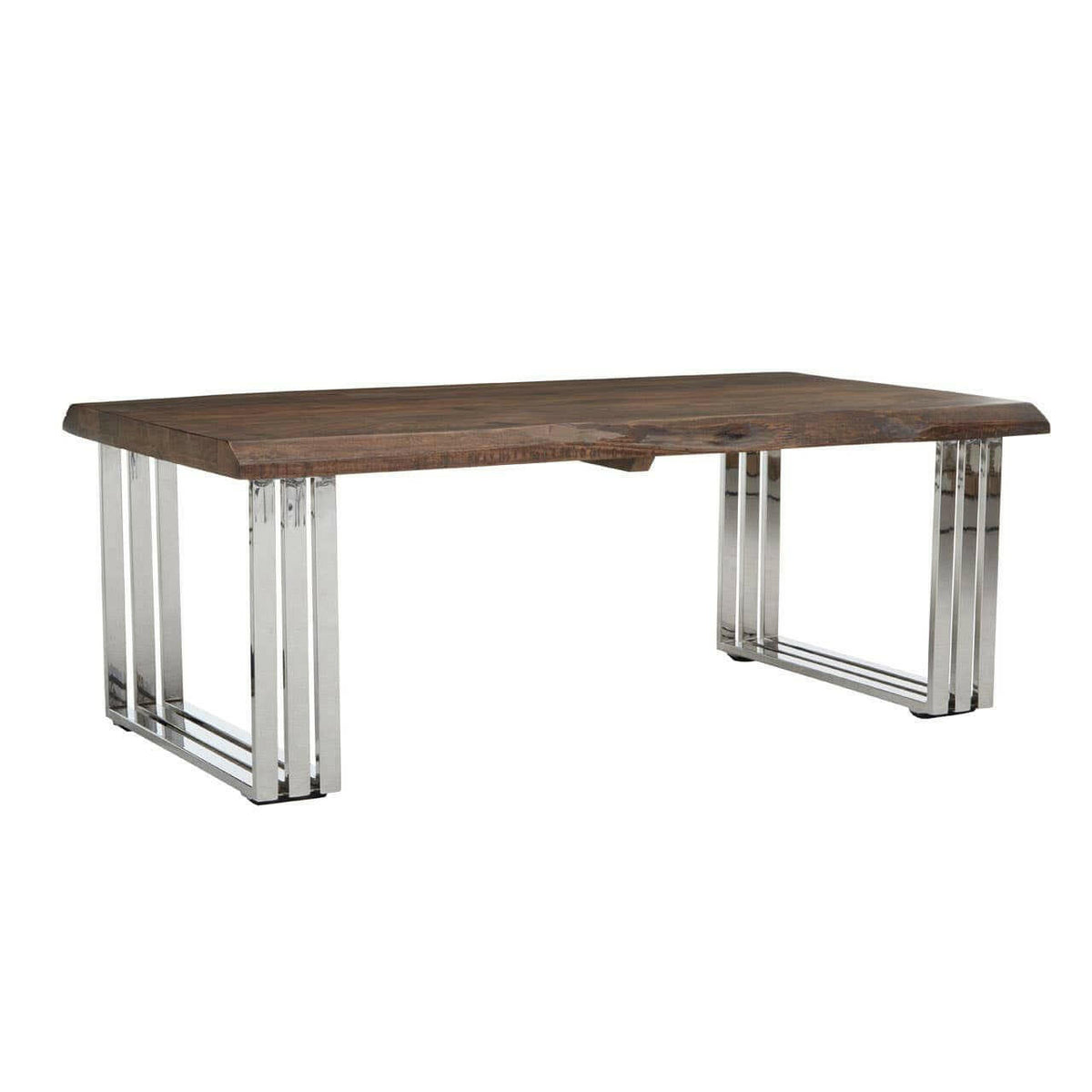 Hampstead Natural And Silver Coffee Table.