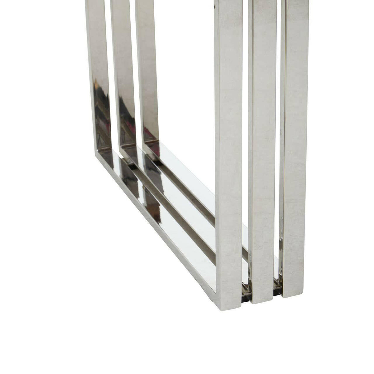 Hampstead Natural And Silver Coffee Table.