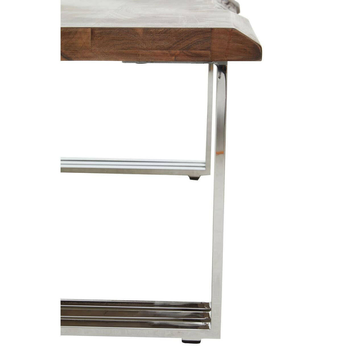 Hampstead Natural And Silver Coffee Table.