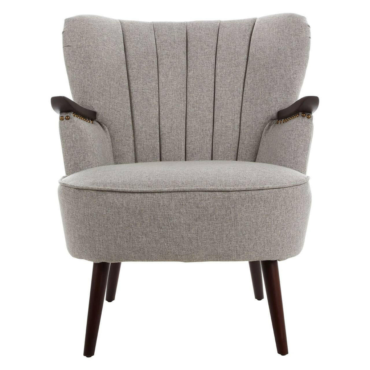 Hampstead Taupe Fabric Armchair.
