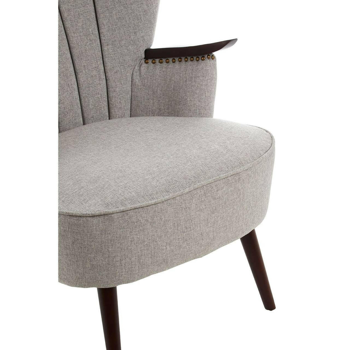 Hampstead Taupe Fabric Armchair.