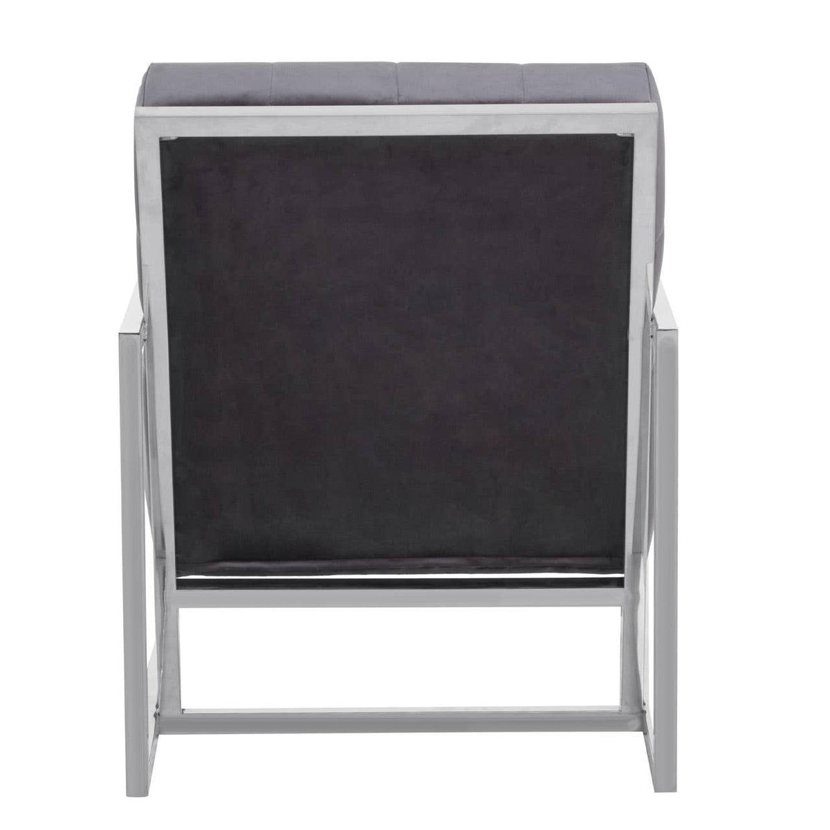 Hana Grey Velvet Chair.