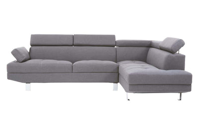 Noosa & Co. Living Hanover Grey Linen Corner Sofa House of Isabella UK