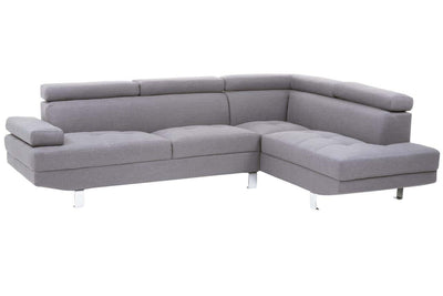 Noosa & Co. Living Hanover Grey Linen Corner Sofa House of Isabella UK