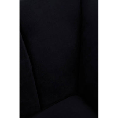 Noosa & Co. Living Hansa Black Velvet Chair House of Isabella UK