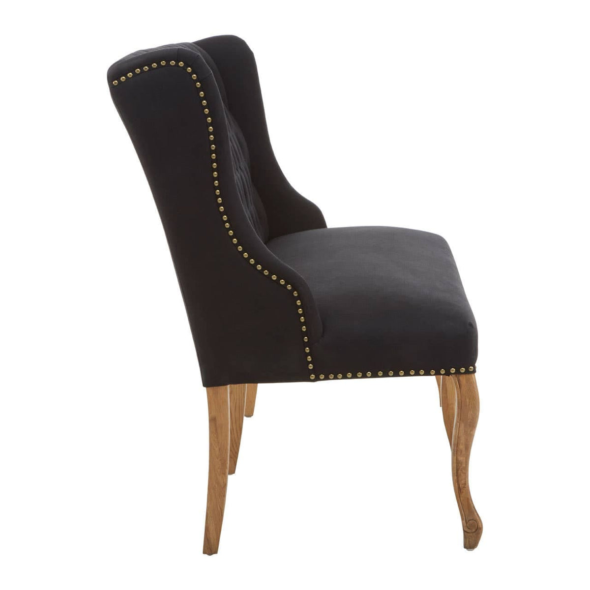 Harrison 2 Seat Black Bench.