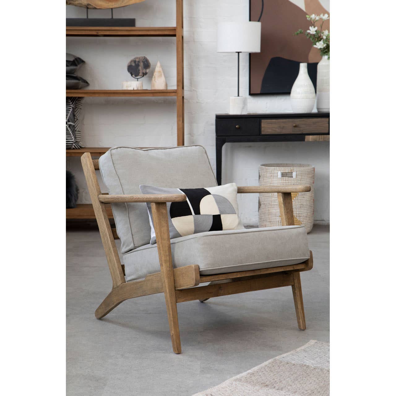 Noosa & Co. Living Harry Brown Armchair House of Isabella UK