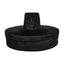 Noosa & Co. Living Hartford Black Velvet Modular Round Sofa House of Isabella UK