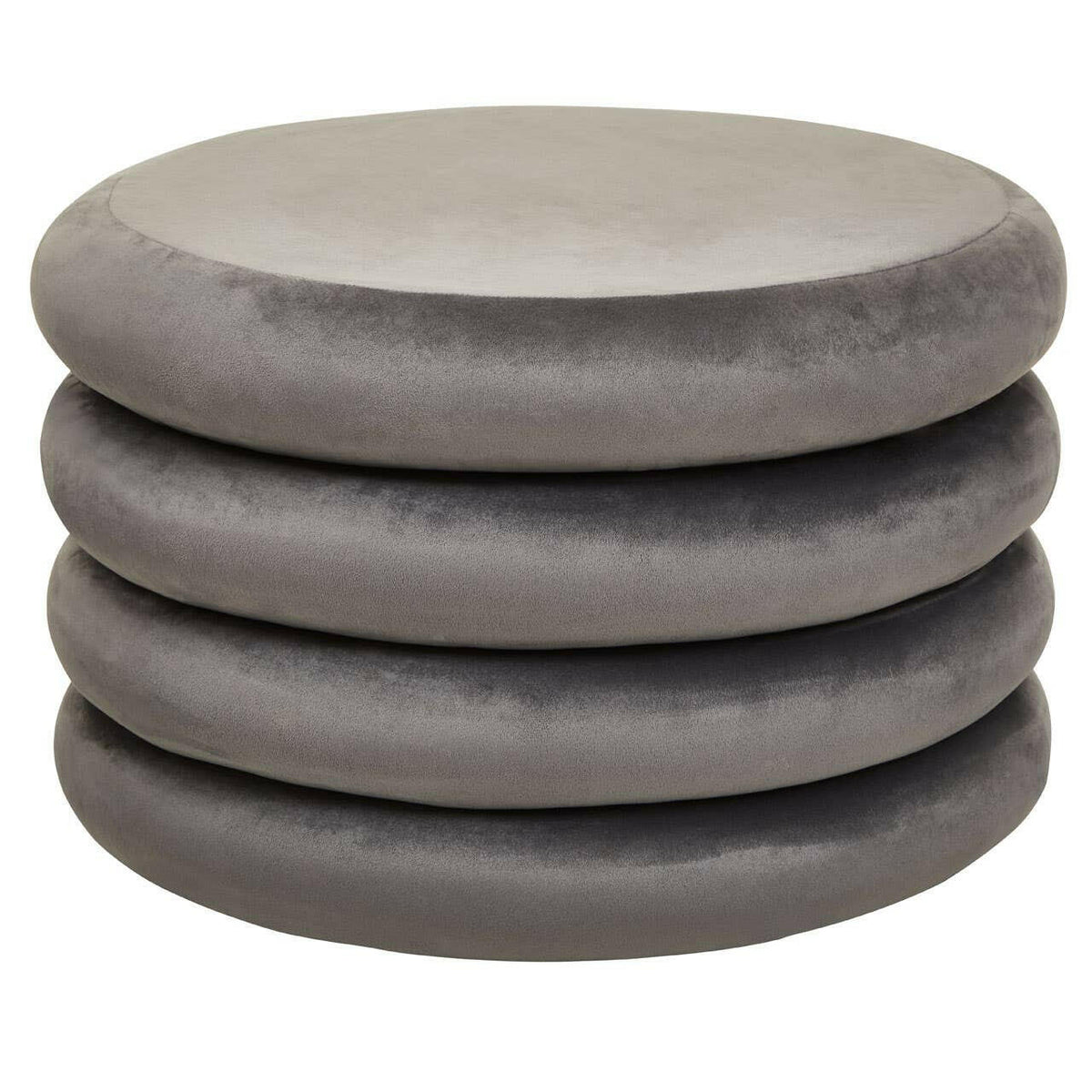 Hartford Grey Round Stool.