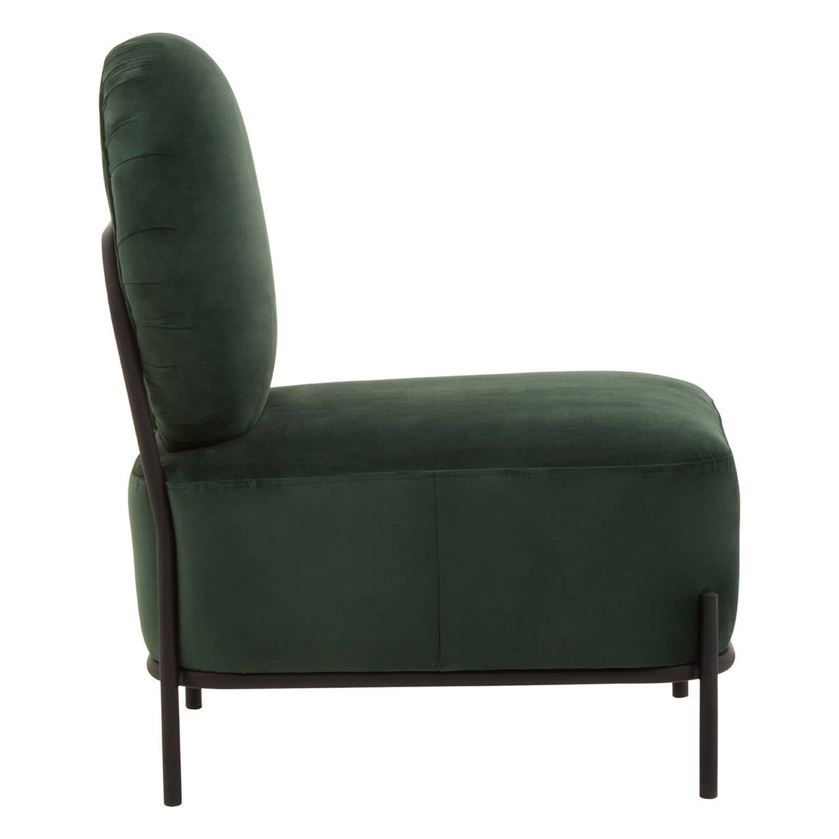 Haya Green Velvet Chair.