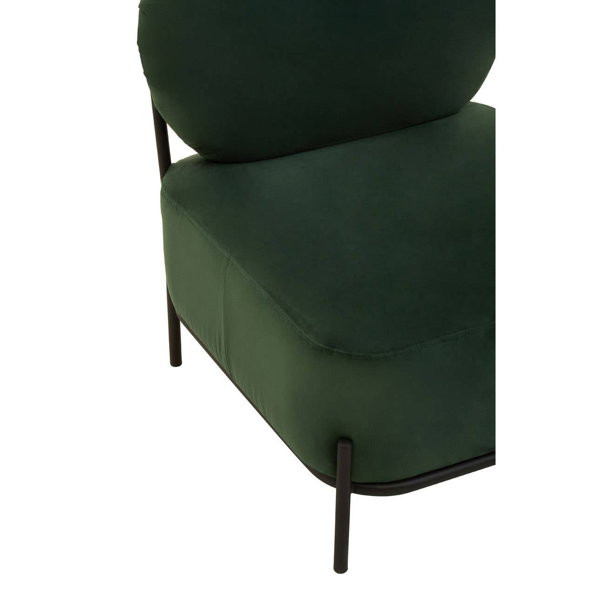 Haya Green Velvet Chair.