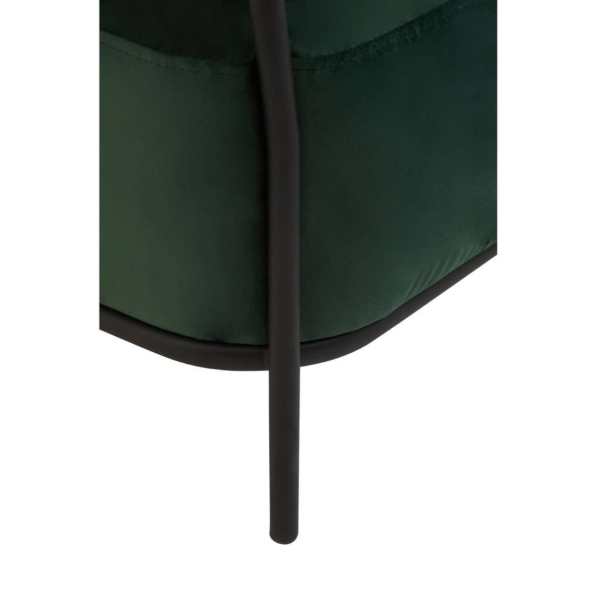 Haya Green Velvet Chair.